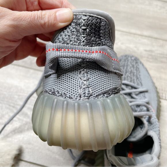 adidas Yeezy Boost 350 V2 Lace Up Sneakers Beluga 2.0 Mens 6.5 - Picture 10 of 13